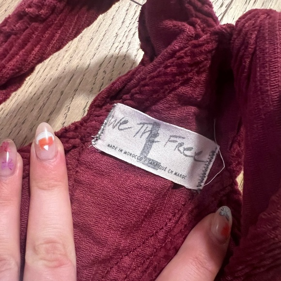 Free people ziggy Corduroy overalls - Picture 2 of 7